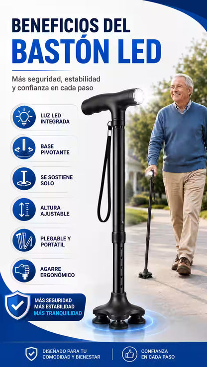 Bastón LED WEB - características