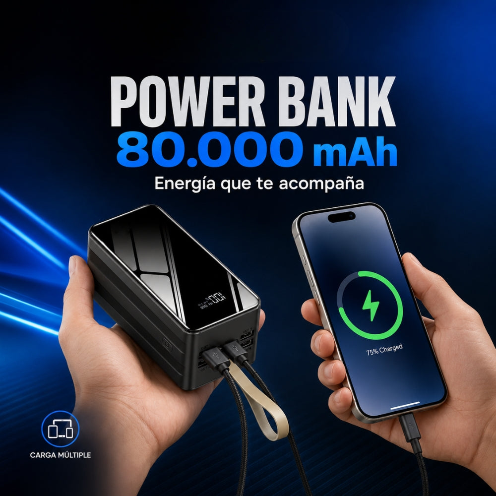 POWER BANK 80 MIL