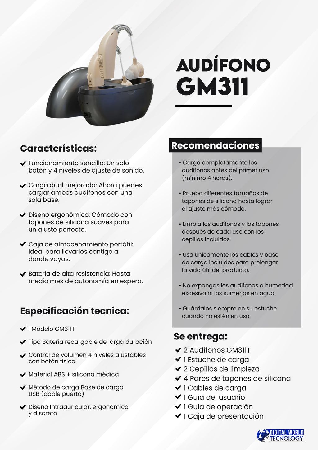 Audífono GM311
