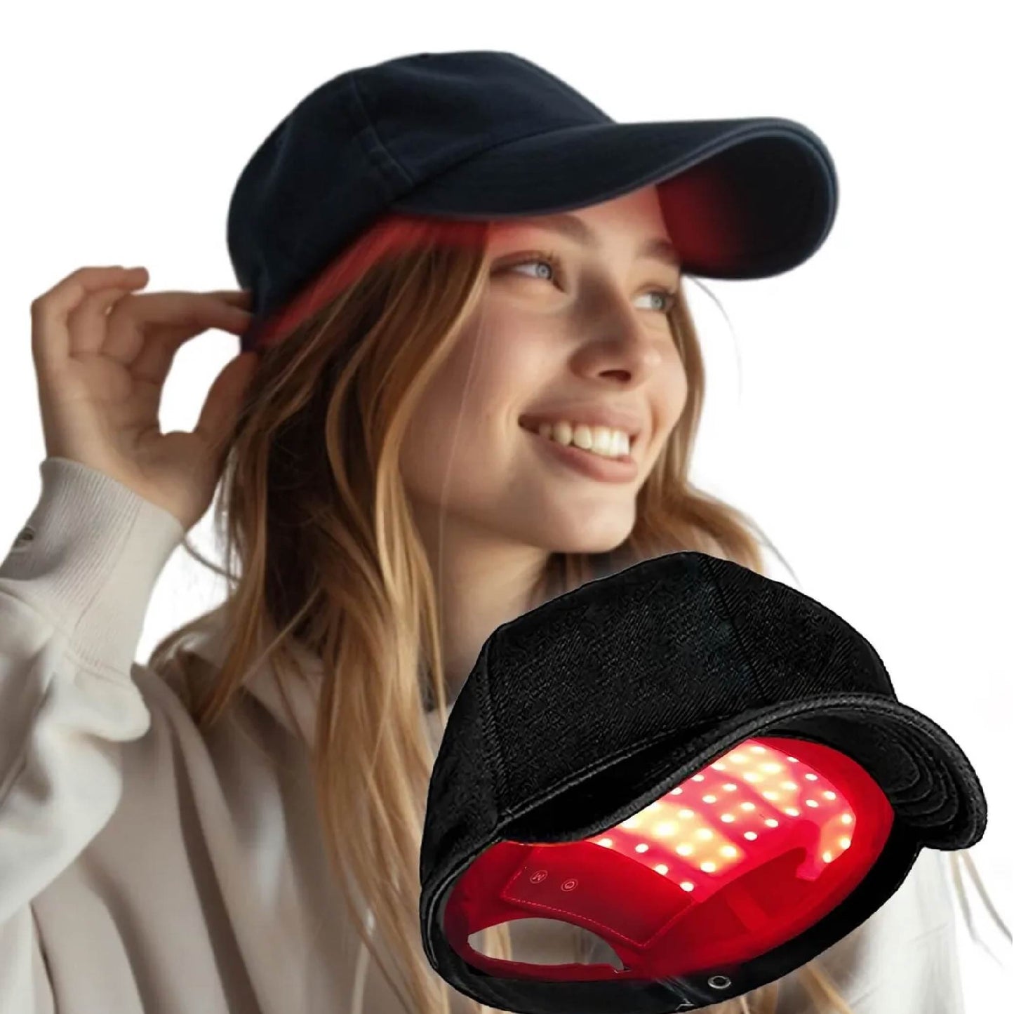 Gorro de terapia capilar - uso - WEB