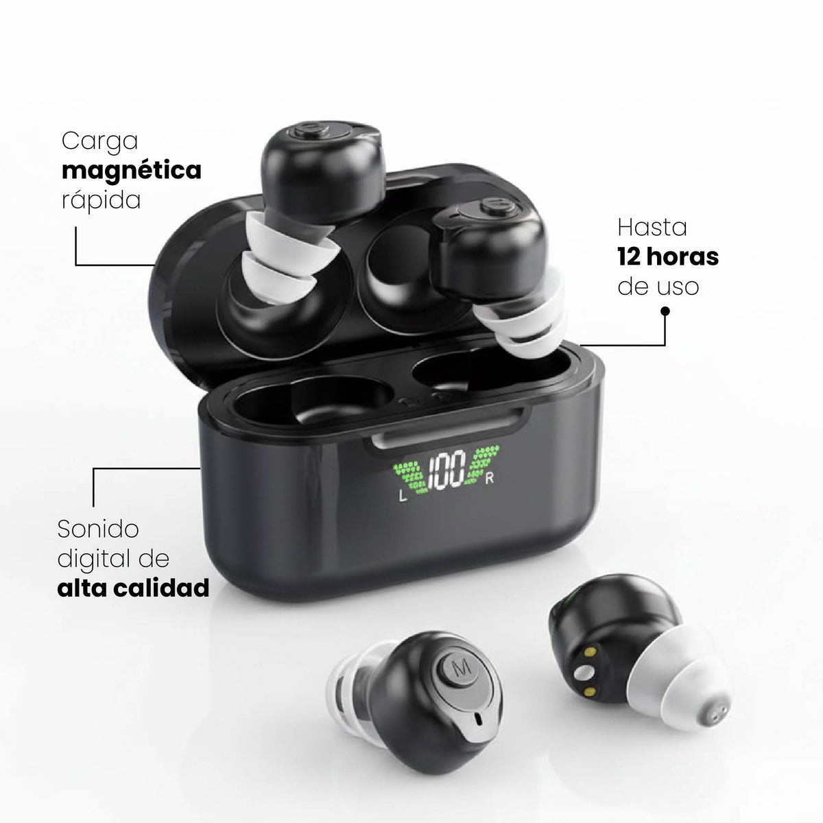 Audífonos Recargables GM-903BT con Bluetooth